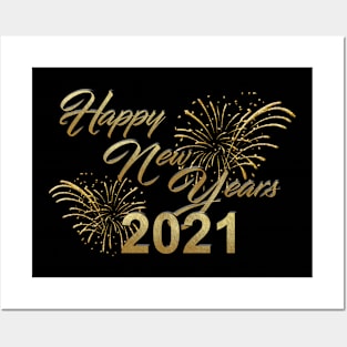 2021 HAPPY NEW YEARS DESIGN Posters and Art